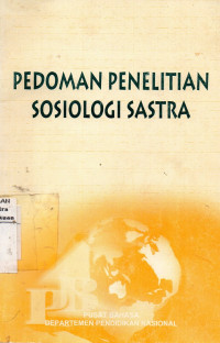 Image of Pedoman penelitian sosiologi sastra
