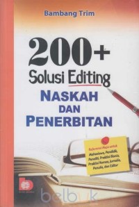 200+ Solusi Editing Naskah Dan Penerbitan