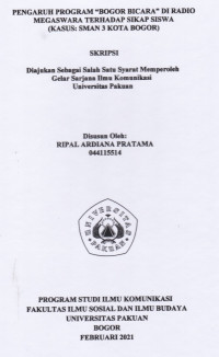 Image of SKRIPSI:Pengaruh Program 