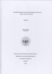 SKRIPSI: Analisis Publisitas Grup Band Seringai melalui Media Sosial Youtube