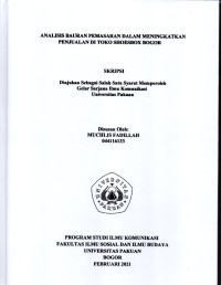 Image of SKRIPSI: Analisis Bauran Pemasaran dalam Meningkatkan Penjualan di Toko Shoesbox Bogor