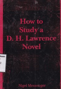 How to Study a D.H. Lawrence Novel