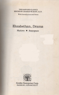 Elizabethan Drama