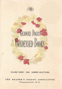 Reader's Digest Condensed Books Volume Three 1960 Summer Selections