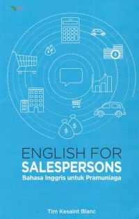 English for Salespersons : Bahasa Inggris untuk Pramuniaga