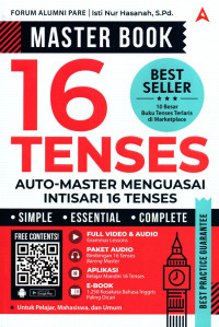 Master Book 16 Tenses – Auto-Master Menguasai Intisari 16 Tenses