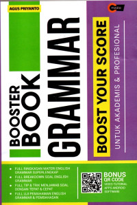 Booster Book Grammar Boost Your Score Untuk Akademis & Profesional