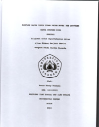 SKRIPSI: Konflik Batin Tokoh Utama Dalam Novel The Outsider Karya Stephen King