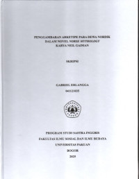 SKRIPSI: Penggambaran Arketipe para Dewa Nordik dalam Novel Norse Myhtology Karya Niel Gamian
