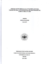 SKRIPSI: Tindak Tutur sebagai Alat Manipulasi pada Tokoh Sentral Antagonis dalam Gim Parasocial Karya Chilla's Art