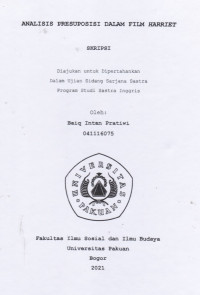 SKRIPSI : Analisis Presuposisi dalam Film Harriet