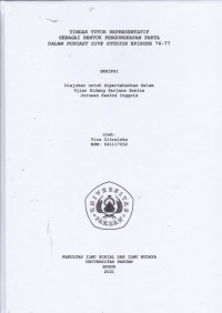 SKRIPSI: Tindak Tutur Representatif sebagai Bentuk Pengungkapan Fakta dalam Podcast Dive Studios Episode 76-77