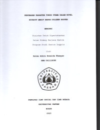 Image of SKRIPSI: Perubahan Karakter Tokoh Utama dalam Novel Without Merit Karya Colleen Hoover