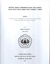 SKRIPSI: Metafora Sebagai Penggambaran Watak Tokoh Sentral dalam Cerita-Cerita Pendek Karya Flannery O'Connor