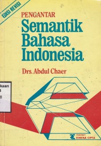 Pengantar Semantik Bahasa Indonesia