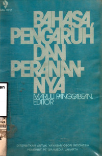 Image of Bahasa, Pengaruh Dan Peranannya