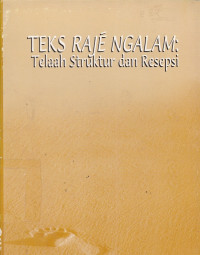 Image of Teks Raje Ngalam: Telaah struktur dan Resepsi