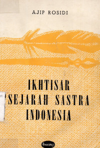 Image of Ikhtisar Sejarah Sastra Indonesia