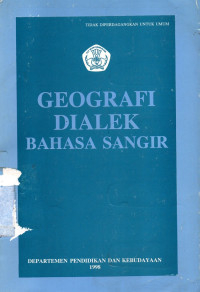 Geografi Dialek Bahasa Sangir