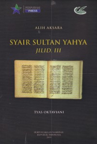 Syair Sultan Yahya Jilid. III