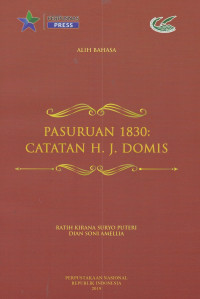 Pasuruan 1830: Catatan H.J.Domis