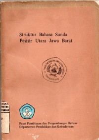 Struktur Bahasa Sunda Pesisir Utara Jawa Barat