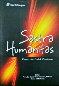Sastra Humanitas: Konsep dan Praktik Pemaknaan