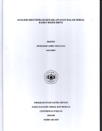 SKRIPSI: Analisis Identifikasi Kepahlawanan dalam Serial Kamen Rider Drive