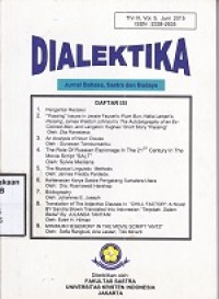 Dialektika : Jurnal Bahasa, Sastra dan Budaya Thn III, Vol. 5, Juni 2015