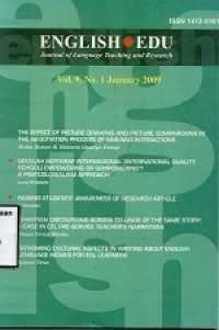 English Edu : Journal Of Language Teaching and Research Vol. 9 No.1 January 2009