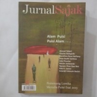 Jurnal Sajak : Alam Puisi ; Puisi Alam No. 8 Tahun 4, 2014