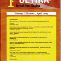 Poetika : Jurnal Ilmu Sastra Vol. II, No. 1, April 2014
