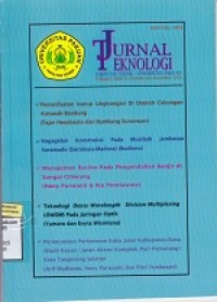 Jurnal Teknologi Vol I, Edisi 23 Periode Juli-Desember 2013
