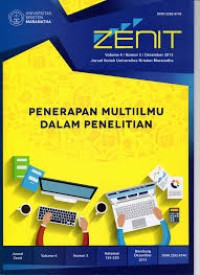 Zenit : Jurnal Ilmiah Universitas Kristen Maranatha Vol. 1, No. 3, Desember 2012