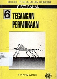 Modul Pengajaran Kendiri : Sifat Bahan ; Tegangan Permukaan