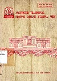 Arsitektur traditional propinsi daerah istimewa aceh