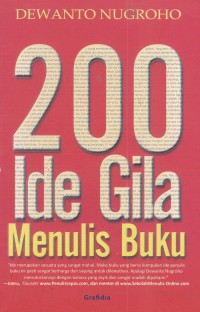200 Ide Gila Menulis Buku