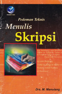 Pedoman Teknis Penulisan Skripsi