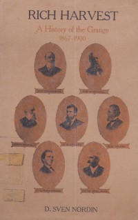 Rich Harvest : A History of The Grange 1867-1900