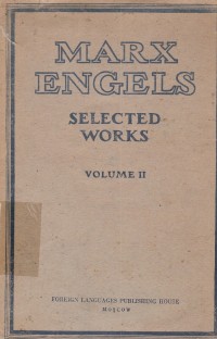 Marx Engels : Selected Works Volume 2