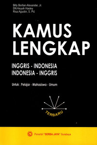 Kamus Lengkap Inggris-Indonesia, Indonesia-Inggris