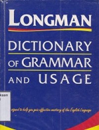 Longman dictionary of grammar and usage