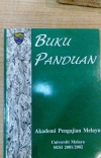 Buku Panduan : Akademi pengajian melayu universiti malaya sesi 2001/2002
