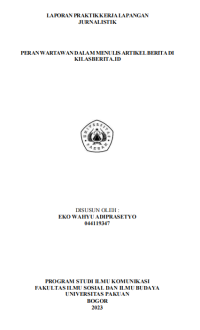 E-PKL: Peran Wartawan dalam Menulis Artikel berita di kilasberita.id