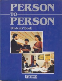 Person To Person  Students'  Book