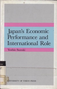 Japan's Economic Performance And International Role