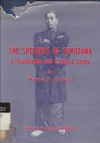 The Speeches Of Fukuzawa