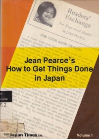 Jean Pearce’s How To Get Things Done In Japan