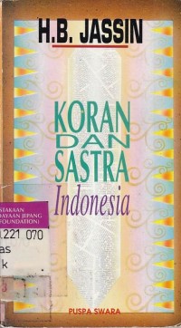 Koran dan sastra Indonesia : kumpulan esei