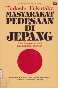 Masyarakat Pedesaan Jepang